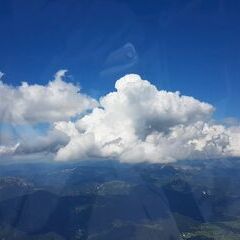 Flugwegposition um 13:32:39: Aufgenommen in der Nähe von Gemeinde Thörl, Österreich in 2837 Meter